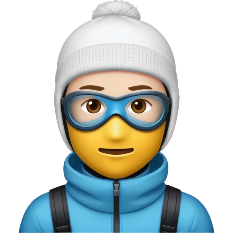 Wearing ski mask emoji