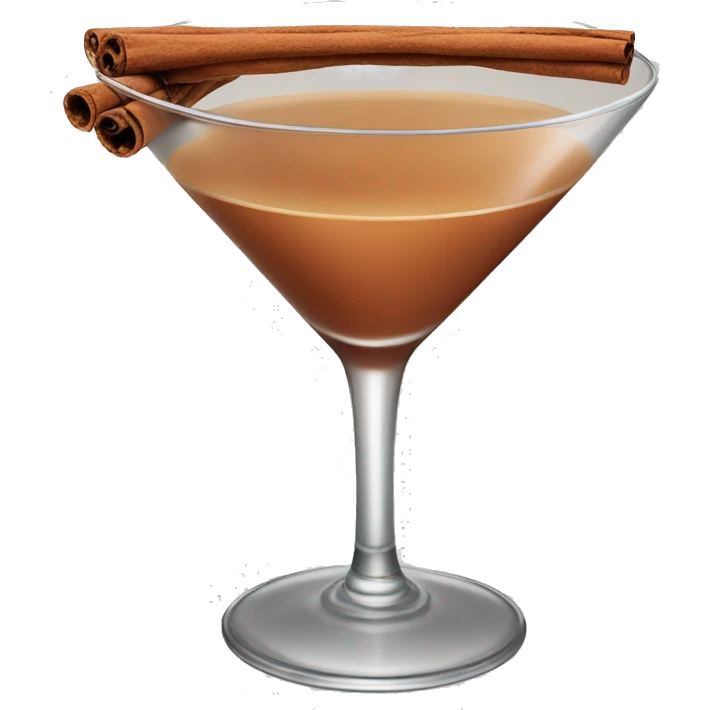 cinnamon martini emoji