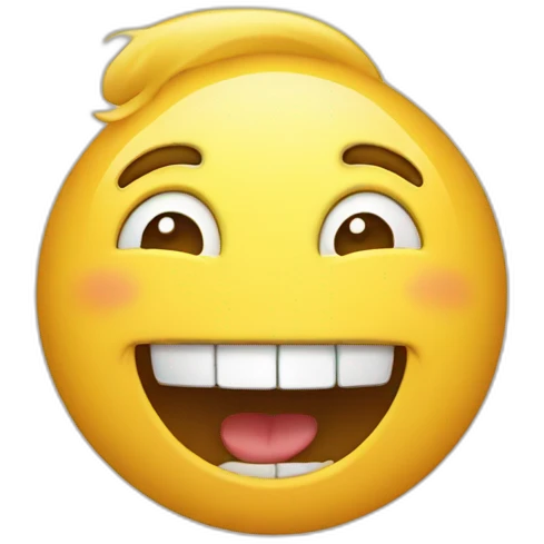Laugh  emoji