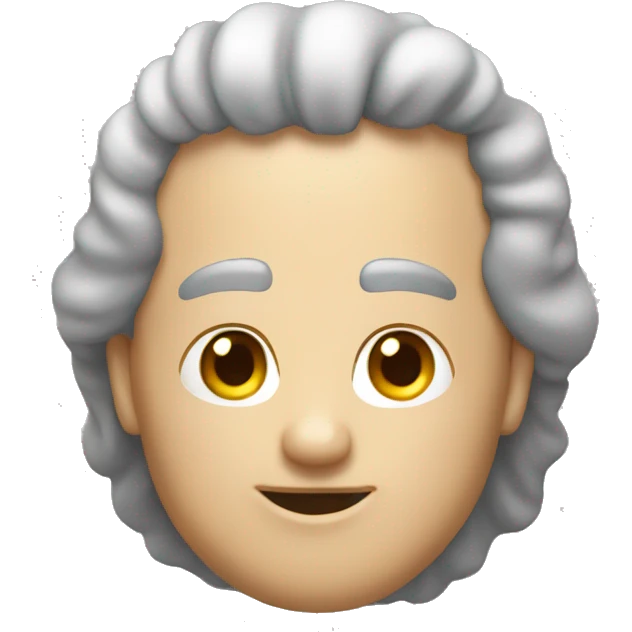 un gros sur un pc  emoji