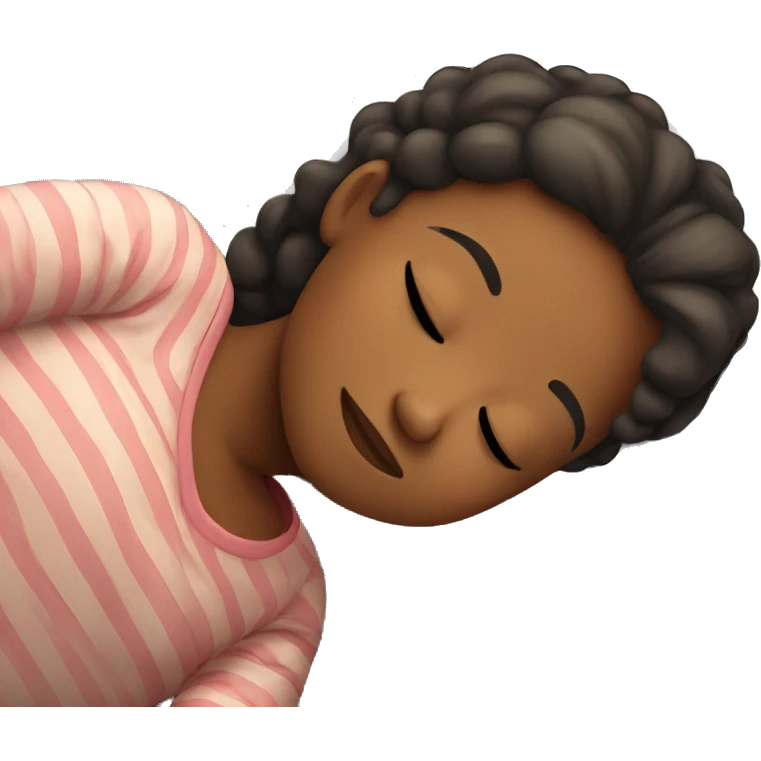 girl sleeping emoji