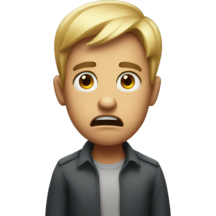 Scared questioning  emoji