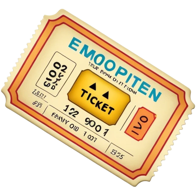 create ticket emoji