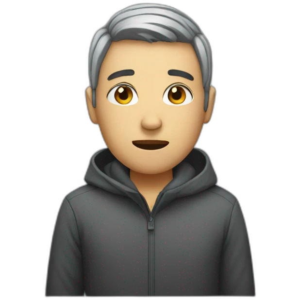 Cold person emoji