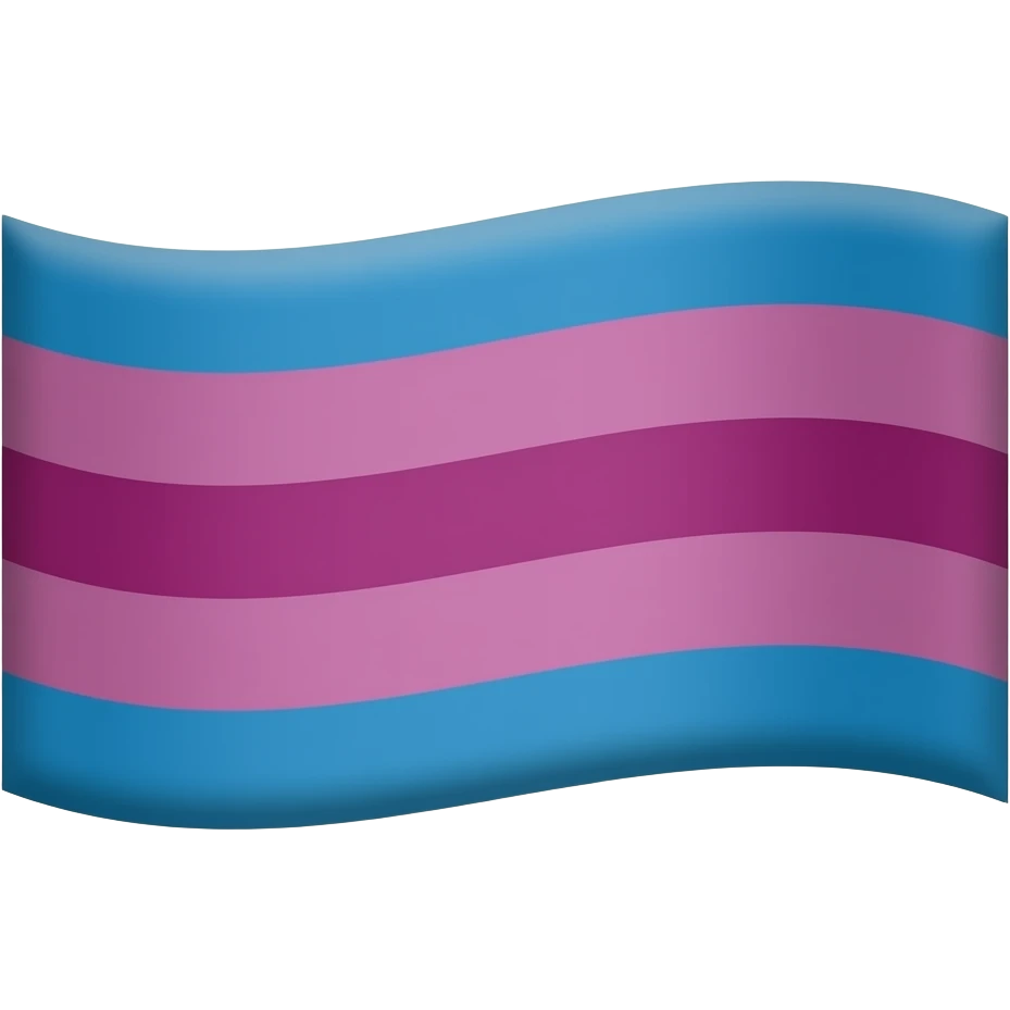 The bisexual flag emoji