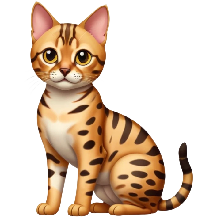 Bengal cat emoji