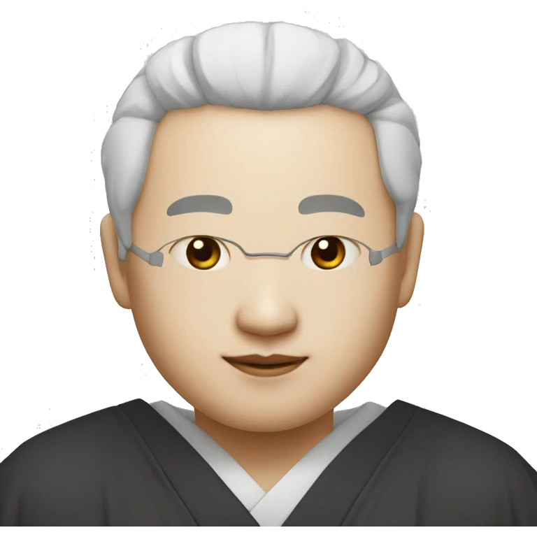 Liang ShanboChinese style white faced scholar emoji