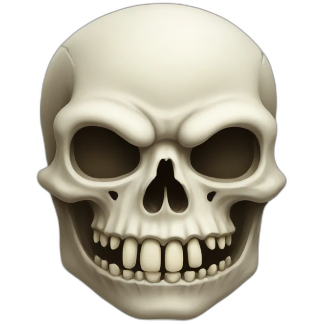 monster skull emoji