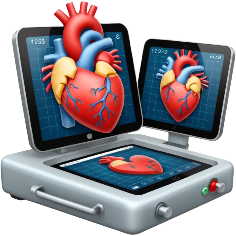 Cardiovascular ultrasound emoji