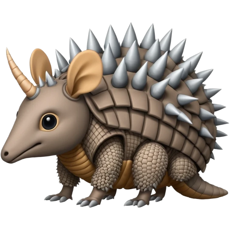 winged armadillo emoji