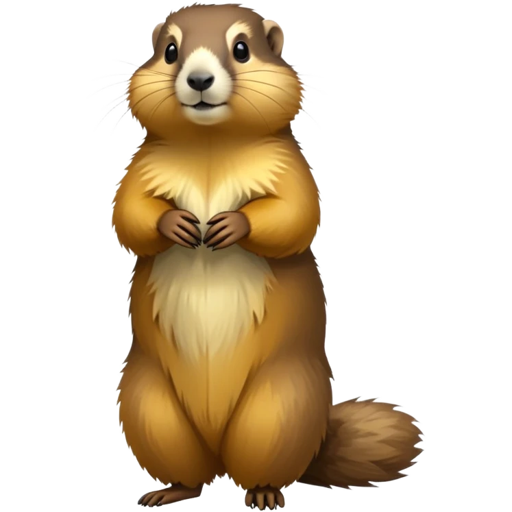 Yellow-bellied marmot emoji