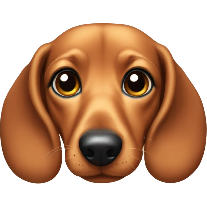 Daschund cozy emoji
