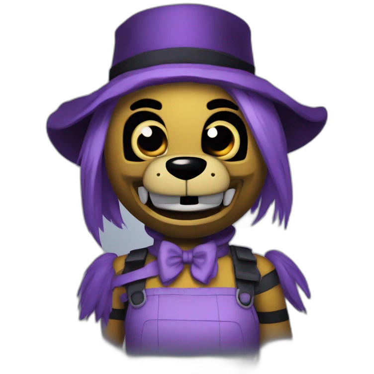 Bonnie from five nights at Freddy’s  emoji
