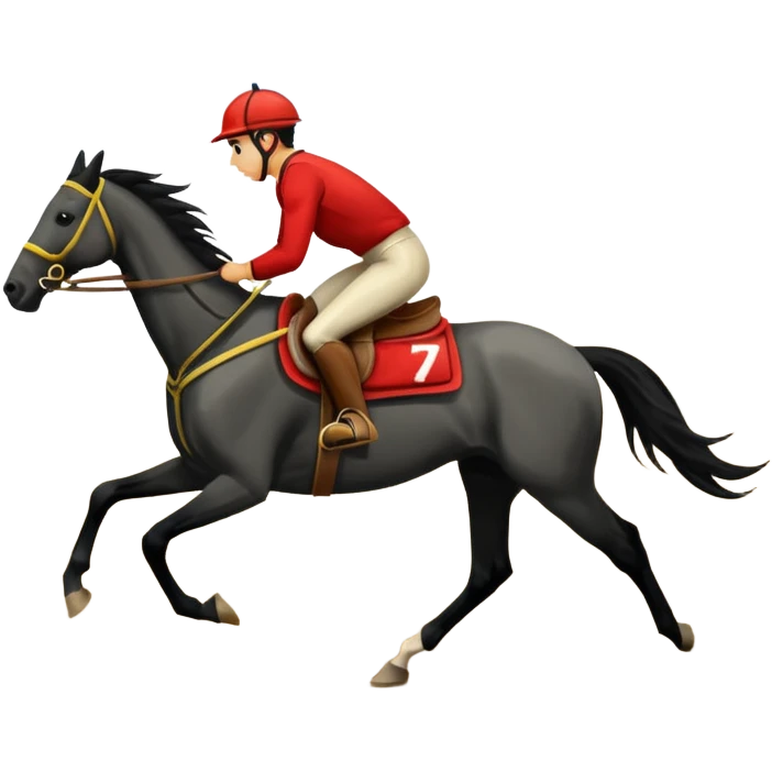 it is not endurance horse race emoji