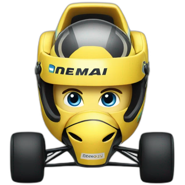 formula 1 race car emoji