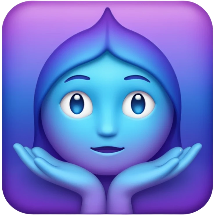 An emoji for mental wellness, calming, mystical for Reclaim emoji