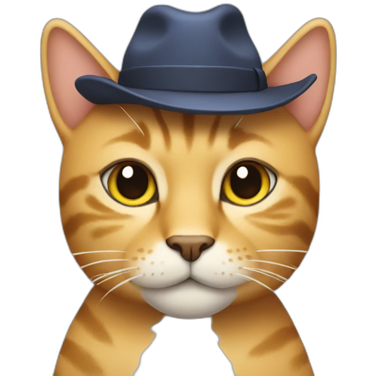a-cat-wearing-a-hat emoji