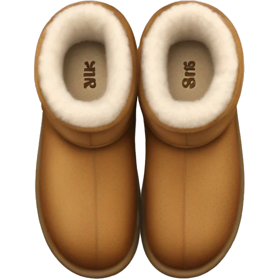UGG slippers  emoji