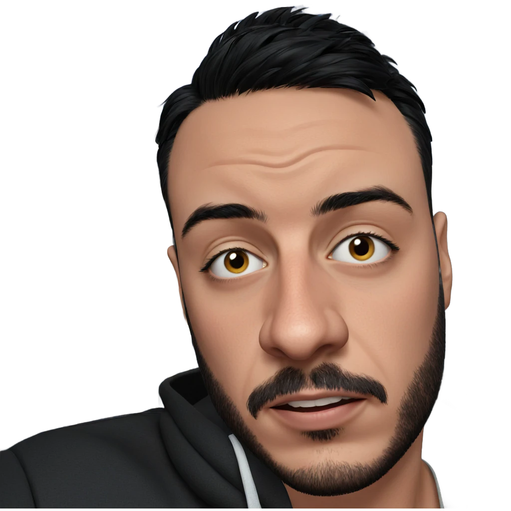 black haired boy portrait emoji