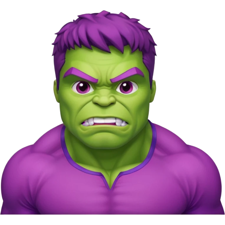 hulk rosa e roxo emoji