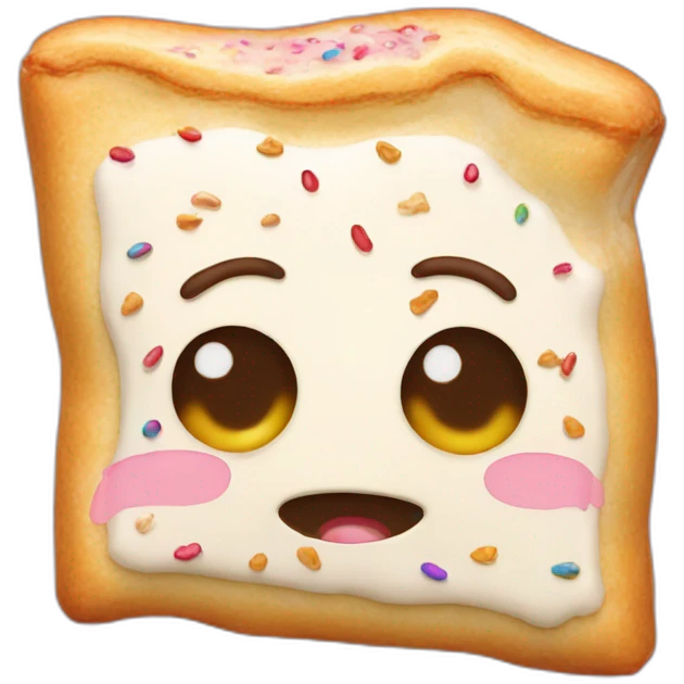 pop tart crying joy emoji