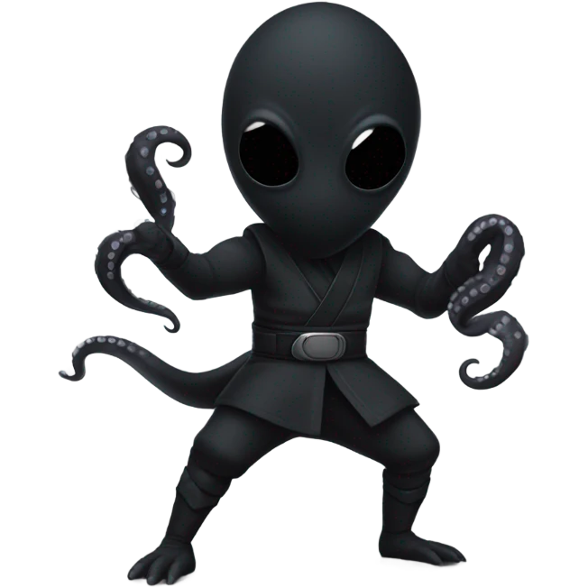 Ninja octopus  emoji