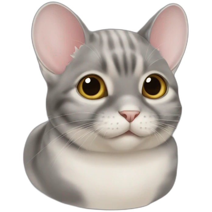 Cat British chinchilla gold emoji