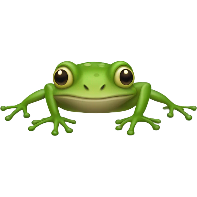 Frog with 10 legs emoji