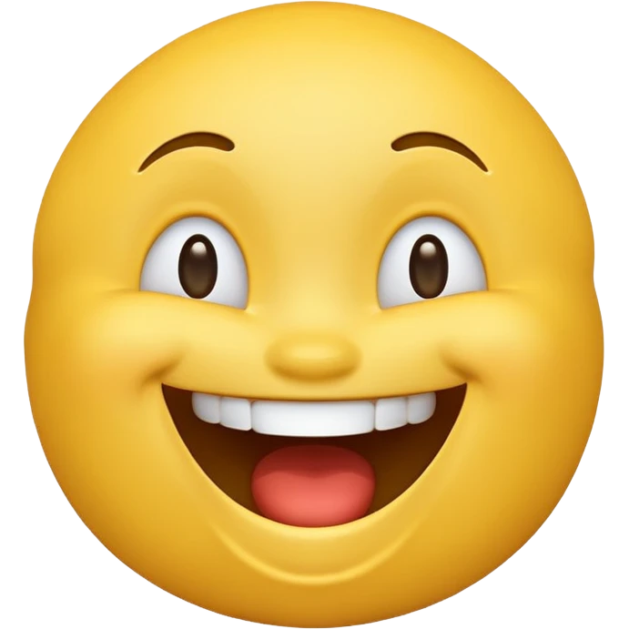 Yellow laughing emoji  emoji
