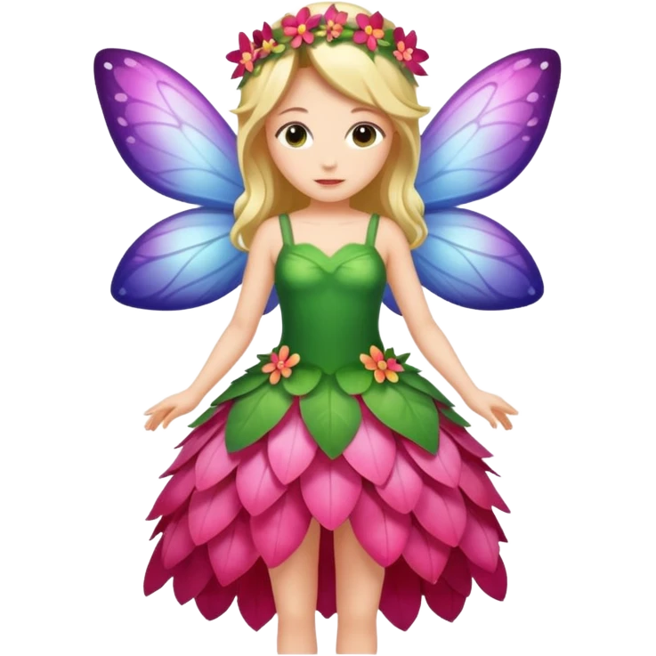 Fairy of flower emoji