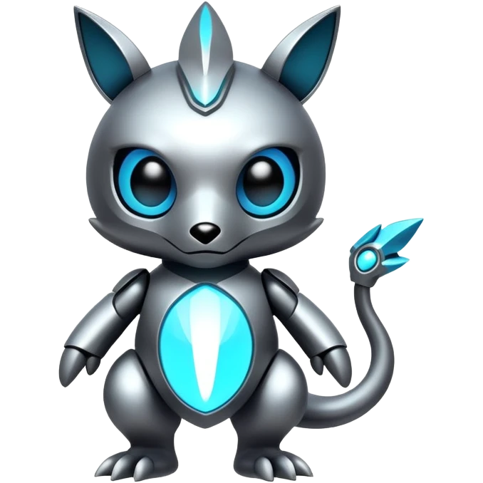 Futuristic Fakemon-creature emoji