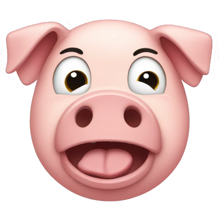 Piggy crying  emoji