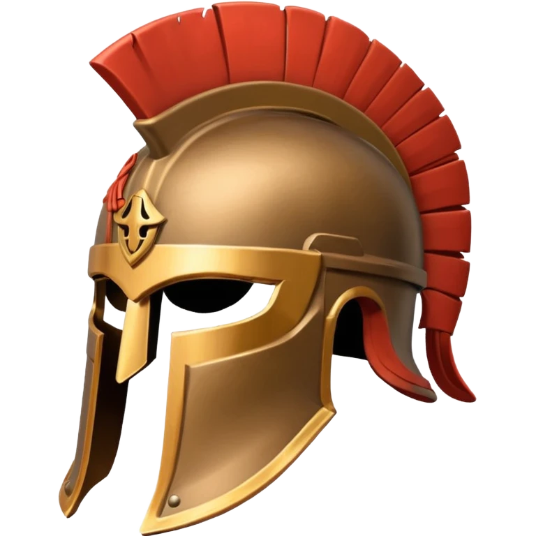 Heroic Helmet of Centurion one monotonous color emoji