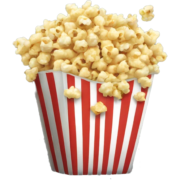 pop corn emoji