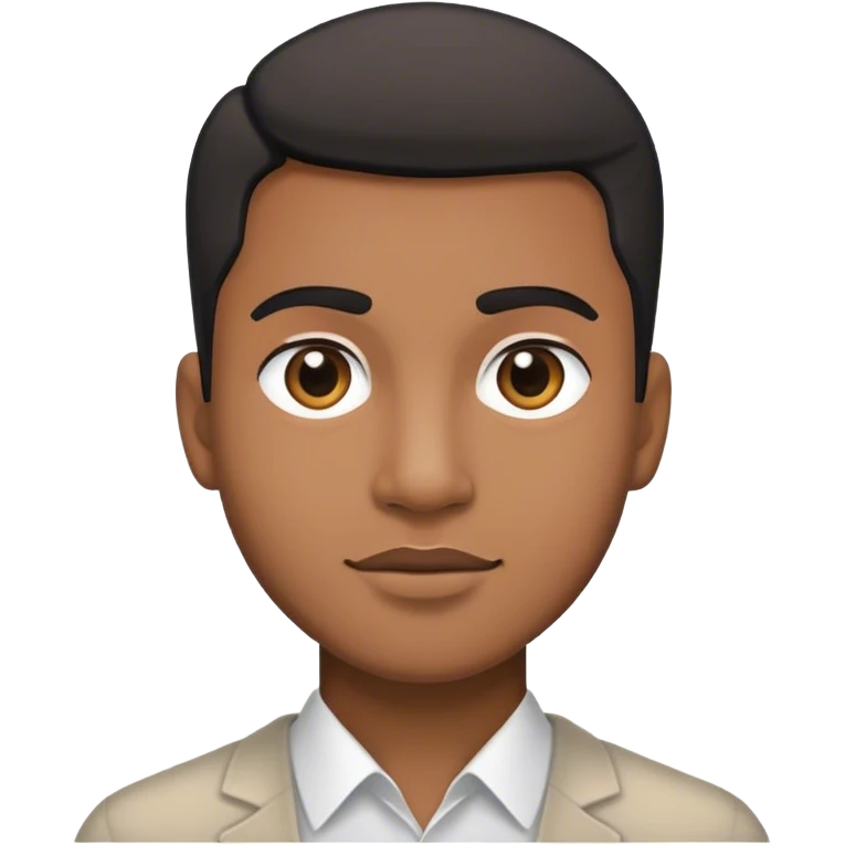 Black and white man emoji