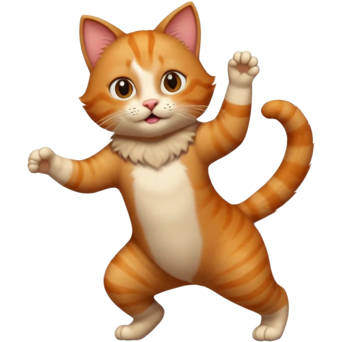 Dancing cat emoji