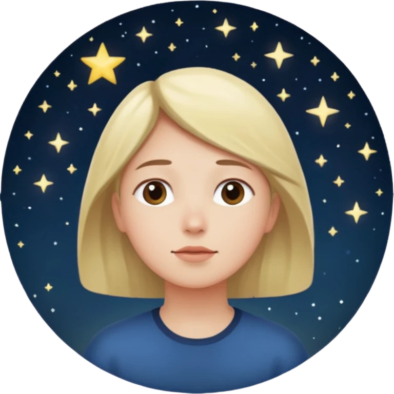 Stargazing emoji