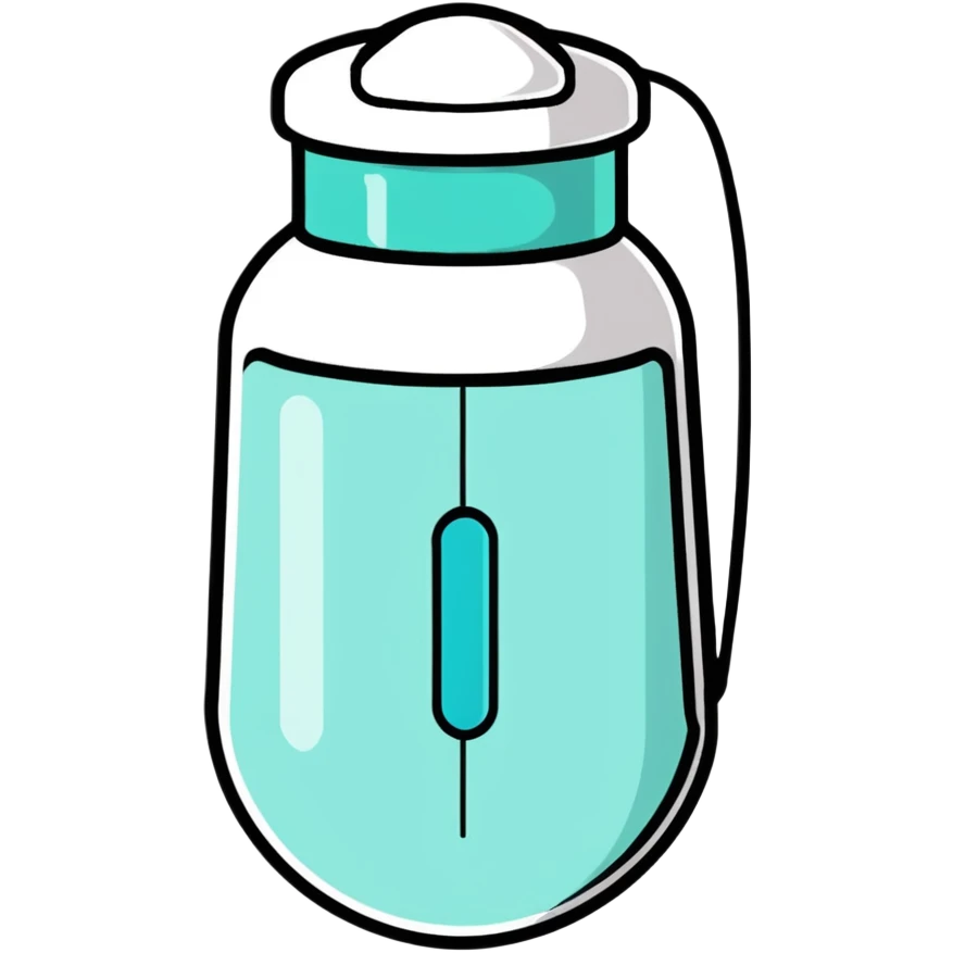 Medical capsule with protective shield emoji