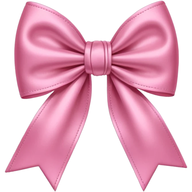 bow pink emoji