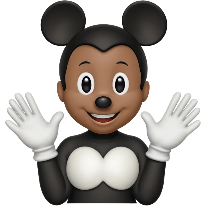 Mickey mouse emoji