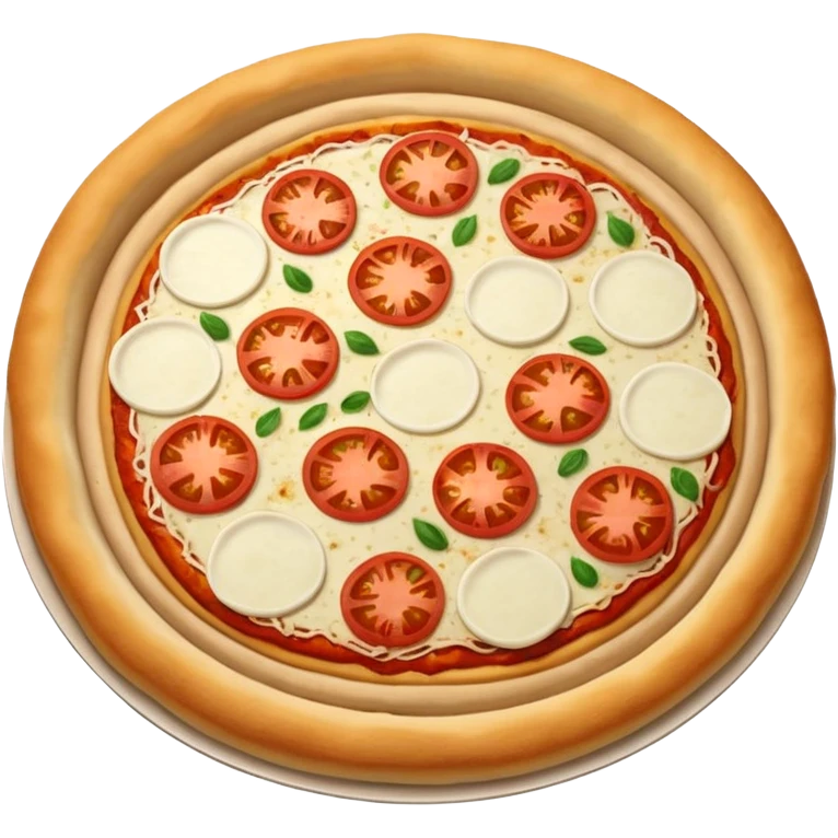 make me a Margherita Maxi Pizza with base, tomato sauce and mozzarella emoji