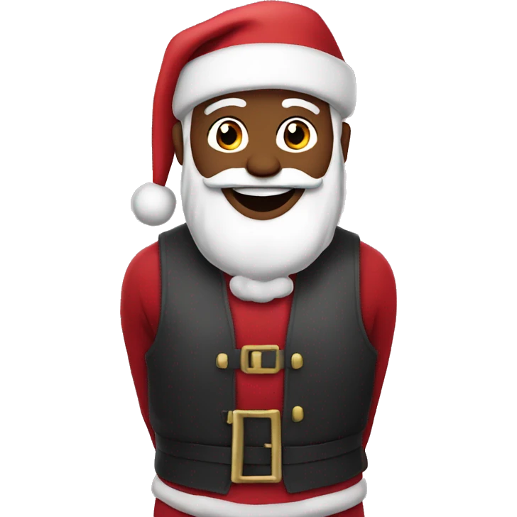 Gay Santa emoji