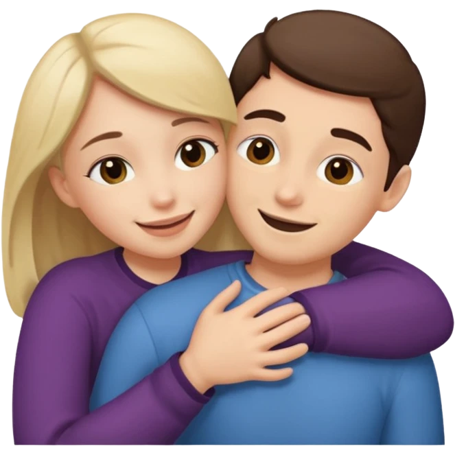 🫂+🤫 emoji