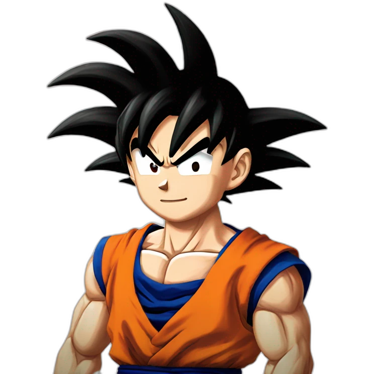 Vegta punch goku emoji