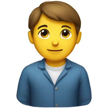 Person doing math emoji