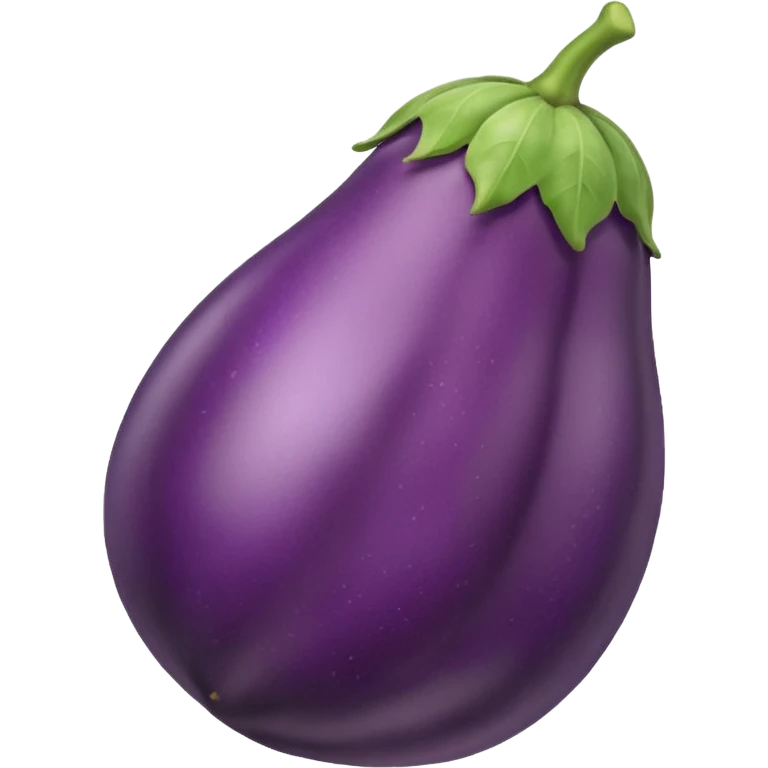 Eggplant with white liquid coming out the top being inserted into a peach emoji
