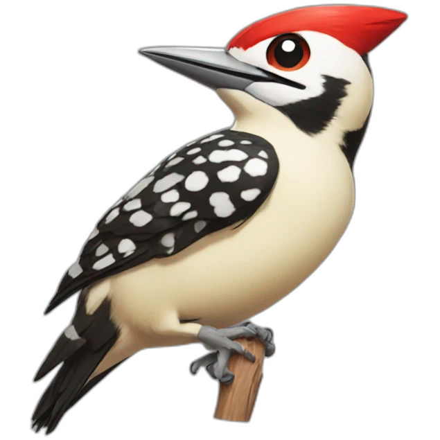 woopdy woodpecker winking emoji