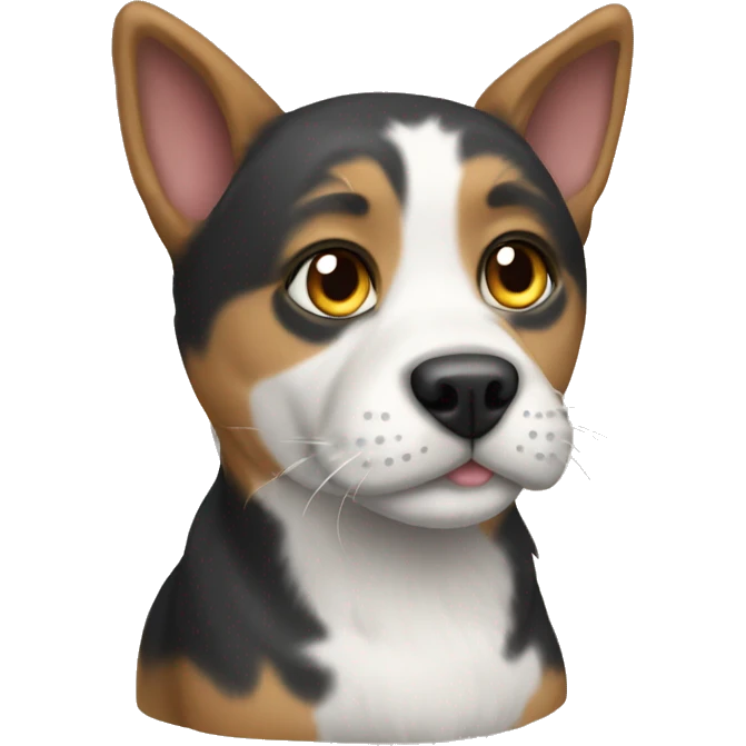 dog cat hyrid emoji