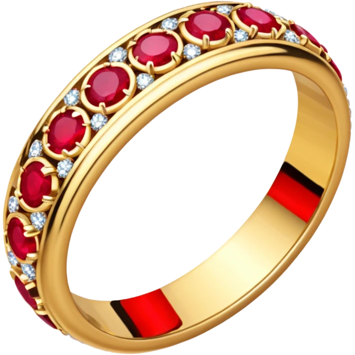 glitter rubi married ring emoji