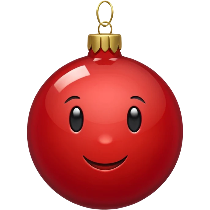 Bauble ornament emoji
